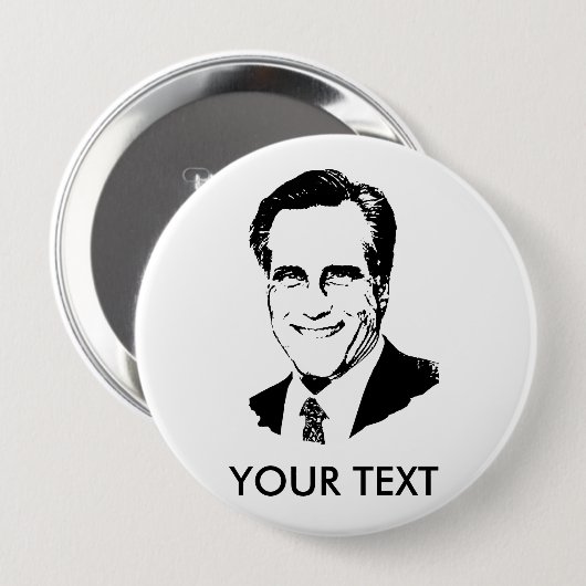 Mitt Romney T - Shirts Button (Vorne & Hinten)