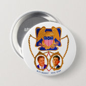 Mitt Romney u. Paul Ryan für 2012 Button (Vorne & Hinten)