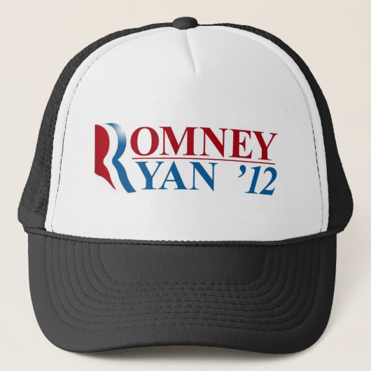 Mitt Romney und Paul Ryan 2012 Truckerkappe (Vorderseite)