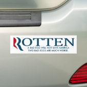 Mitt Romney und Paul Ryan - 2 schlechte Eier Autoaufkleber (Auf Auto)