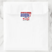 Mitt Romney und Paul Ryan Runder Aufkleber (Tasche)