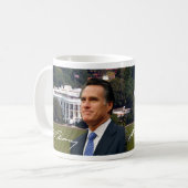 Mitt Romney & White House Kaffeetasse (Vorderseite Links)
