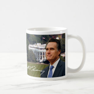 Mitt Romney & White House Kaffeetasse