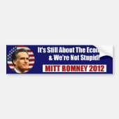 MITT sind ROMNEY-Wir nicht dumm Autoaufkleber (Vorne)