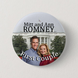 Mitt-und Ann Romney erste Paare Button