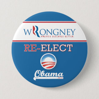 Mitt "Wrongney" - Amerika verdient besseren Knopf Button