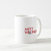 Mitt Wrongney Kaffeetasse (VorderseiteRechts)