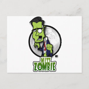 Mitt Zombie Postkarte
