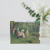 Mittag, 1881 postkarte (Stehend Vorderseite)