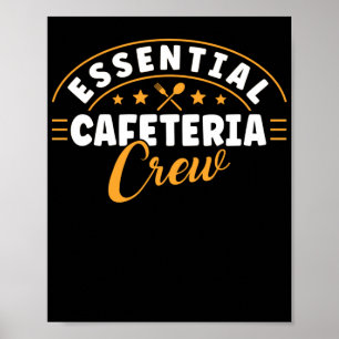 Mittag Lady Essential Cafeteria Crew Lunch Lady Poster