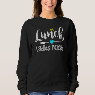 Mittag Ladys Rock Mittag Lady Squad Zurück zur Sch Sweatshirt