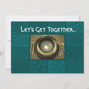 Mittag-Party Einladung