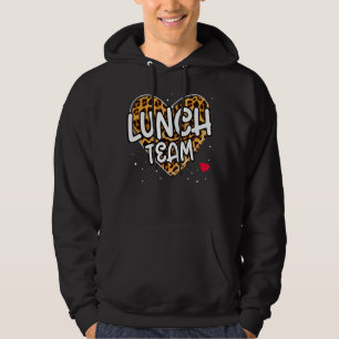 Mittag Team Gruppe Leopard Matching School Spirit Hoodie
