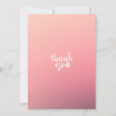 Mittag- und Brautparty-Blume mit String Lights Einladung (Rückseite)