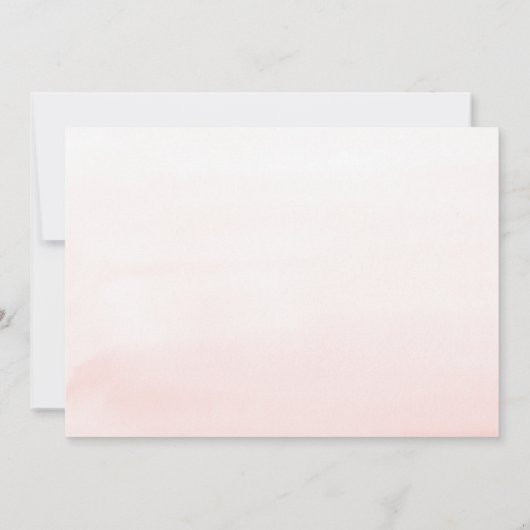 Mittag- und Brautparty Pampas Gras Einladung (Rückseite)