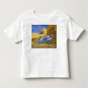 Mittag Vincent van Goghs , der Siesta, nach Hirse Kleinkind T-shirt