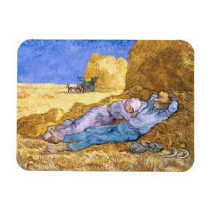 Mittag Vincent van Goghs  , der Siesta, nach Hirse Magnet