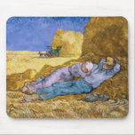 Mittag Vincent van Goghs |, der Siesta, nach Hirse Mousepad<br><div class="desc">Mittag oder der Siesta,  nach Hirse,  1890% pipe% durch Kunst-Standort Vincent van Goghs |: Musee d'Orsay,  Bild-Sammlungs-Zahl Paris,  Frankreich | niederländische Künstler-|: XIR33780</div>