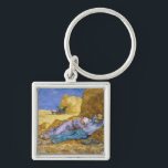 Mittag Vincent van Goghs |, der Siesta, nach Hirse Schlüsselanhänger<br><div class="desc">Mittag oder der Siesta,  nach Hirse,  1890% pipe% durch Kunst-Standort Vincent van Goghs |: Musee d'Orsay,  Bild-Sammlungs-Zahl Paris,  Frankreich | niederländische Künstler-|: XIR33780</div>