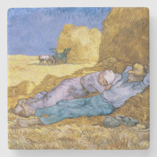 Mittag Vincent van Goghs  , der Siesta, nach Hirse Steinuntersetzer
