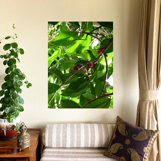 Mittagessen am Baum Leinwanddruck