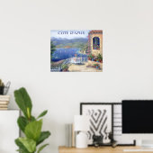 Mittagessen auf der Terrasse Poster (Heimbüro)