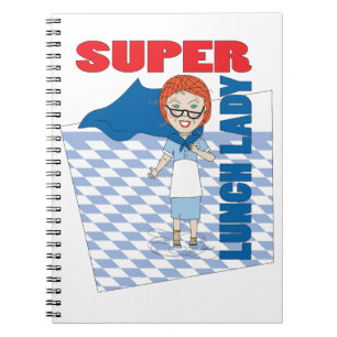 Mittagessen-Dame - Super Mittagessen-Dame Notizblock