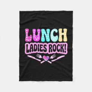 Mittagessen Damen rocken Mittagessen Damen Truppe  Fleecedecke