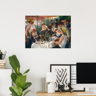 Mittagessen der Ruderpartie Renoir Poster