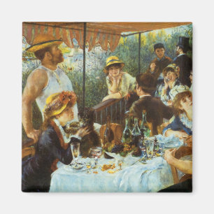 Mittagessen der Ruderpartie von Pierre Renoir Magnet