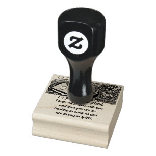 Mittagessen Gummistempel
