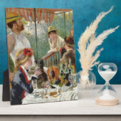 Mittagessen im Boot-Party Vintag Renoir Fotoplatte (Seite)