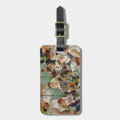 Mittagessen im Boot-Party Vintag Renoir Gepäckanhänger (Vorderseite vertikal)