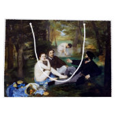 Mittagessen im Gras, Manet Große Geschenktüte (Rückseite)