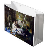 Mittagessen im Gras, Manet Große Geschenktüte (Vorderseite Schrägansicht)