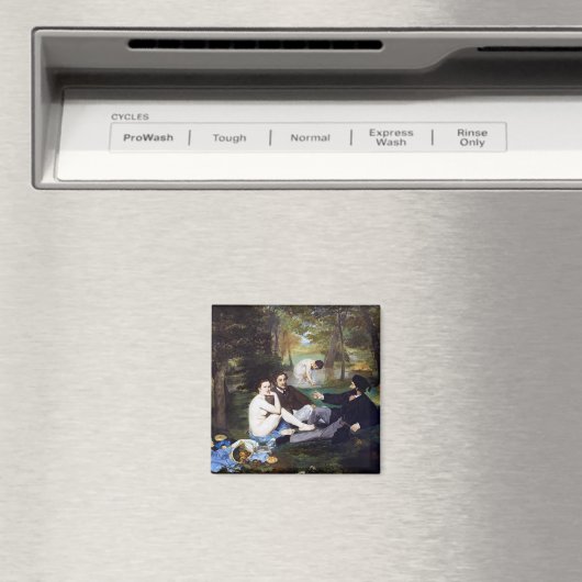 Mittagessen im Gras, Manet Magnet (In Situ (Geschirrspüler))