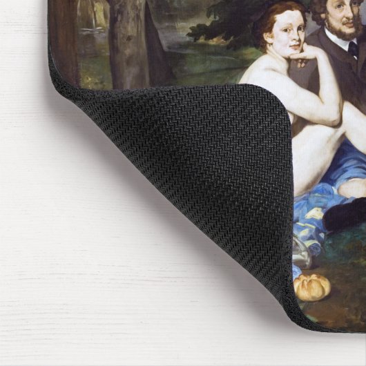Mittagessen im Gras, Manet Mousepad (Ecke)