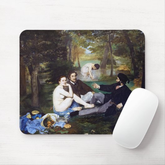 Mittagessen im Gras, Manet Mousepad (Mit Mouse)