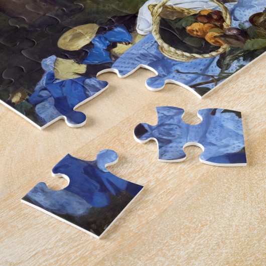 Mittagessen im Gras, Manet Puzzle (Seite)
