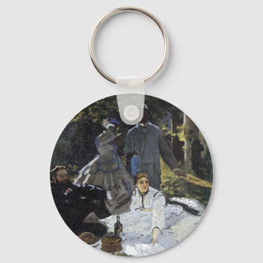 Mittagessen im Gras Schlüsselanhänger (Vorderseite)