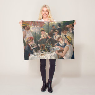 Mittagessen im Party - Auguste Renoir Fleecedecke