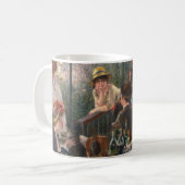 Mittagessen im Party - Auguste Renoir Kaffeetasse (Vorderseite Links)