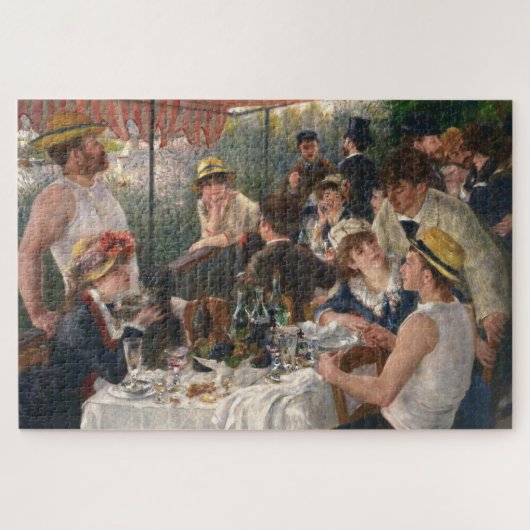 Mittagessen im Party - Auguste Renoir Puzzle (Horizontal)
