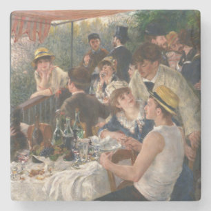 Mittagessen im Party - Auguste Renoir Steinuntersetzer