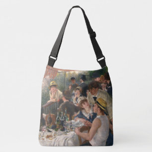 Mittagessen im Party - Auguste Renoir Tragetaschen Mit Langen Trägern