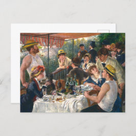 Mittagessen im Party | Renoir | Postkarte