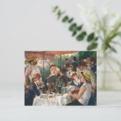 Mittagessen im Party | Renoir | Postkarte (Stehend Vorderseite)