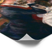 Mittagessen im Party Vintage Poster (Ecke)