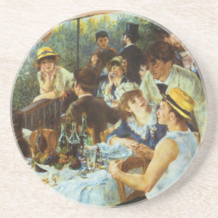 Mittagessen im Party von Pierre Renoir Getränkeuntersetzer