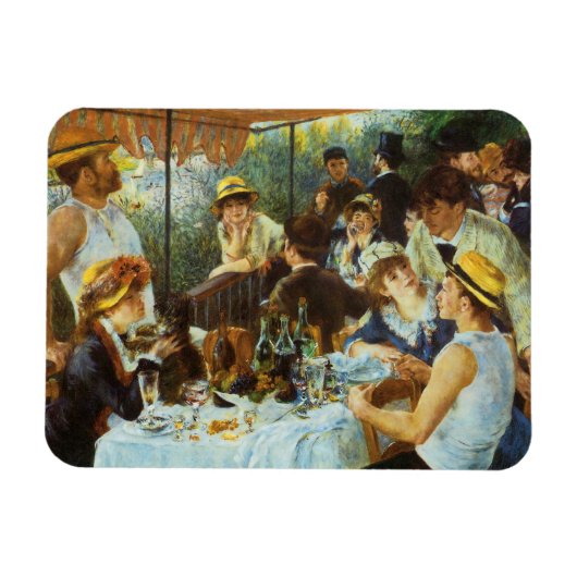 Mittagessen im Party von Pierre Renoir Magnet (Horizontal)